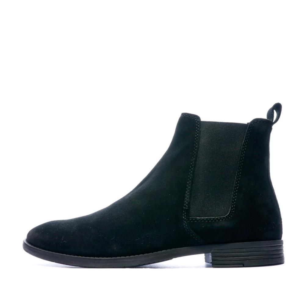 Chevignon Bottines Noir en Daim homme Chevignon Bamel