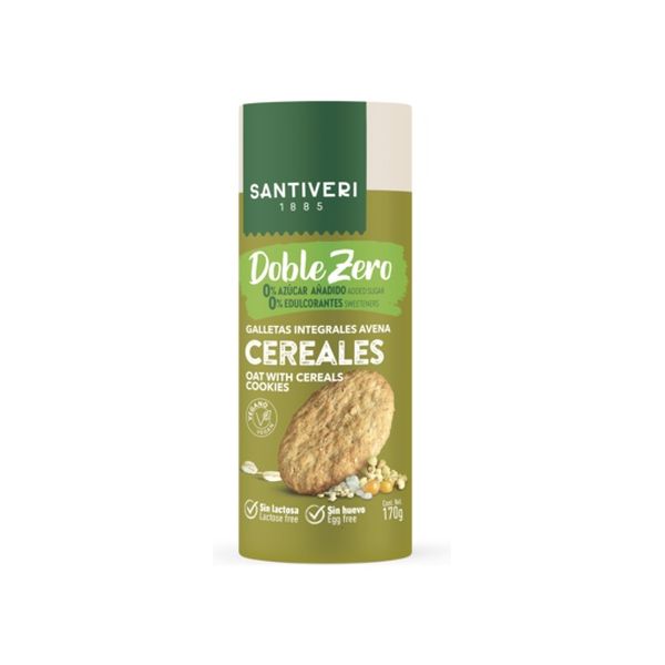 Santiveri Biscoitos de Cereais Duplo Zero 170 g