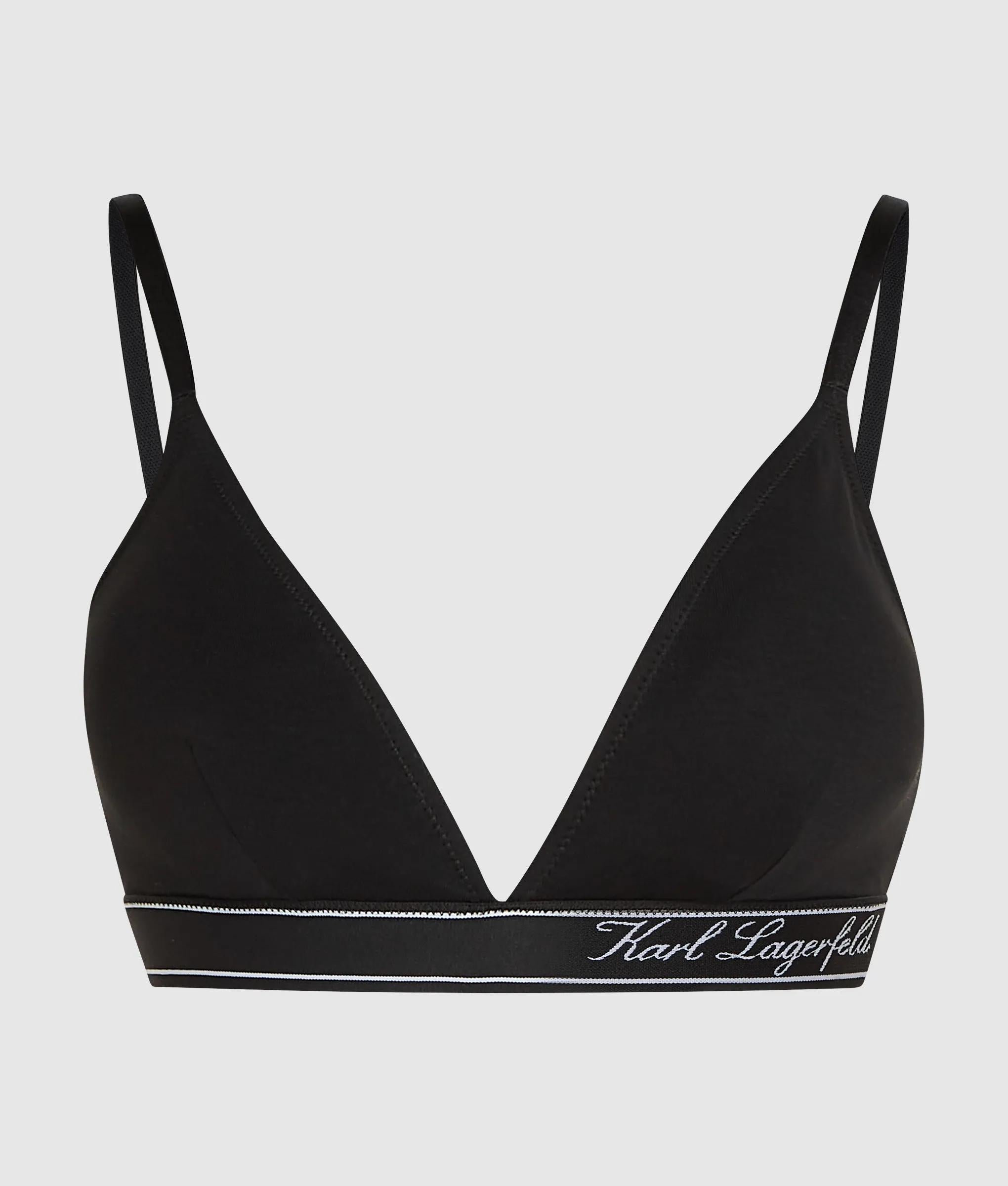 Bralette met driehoekige cups