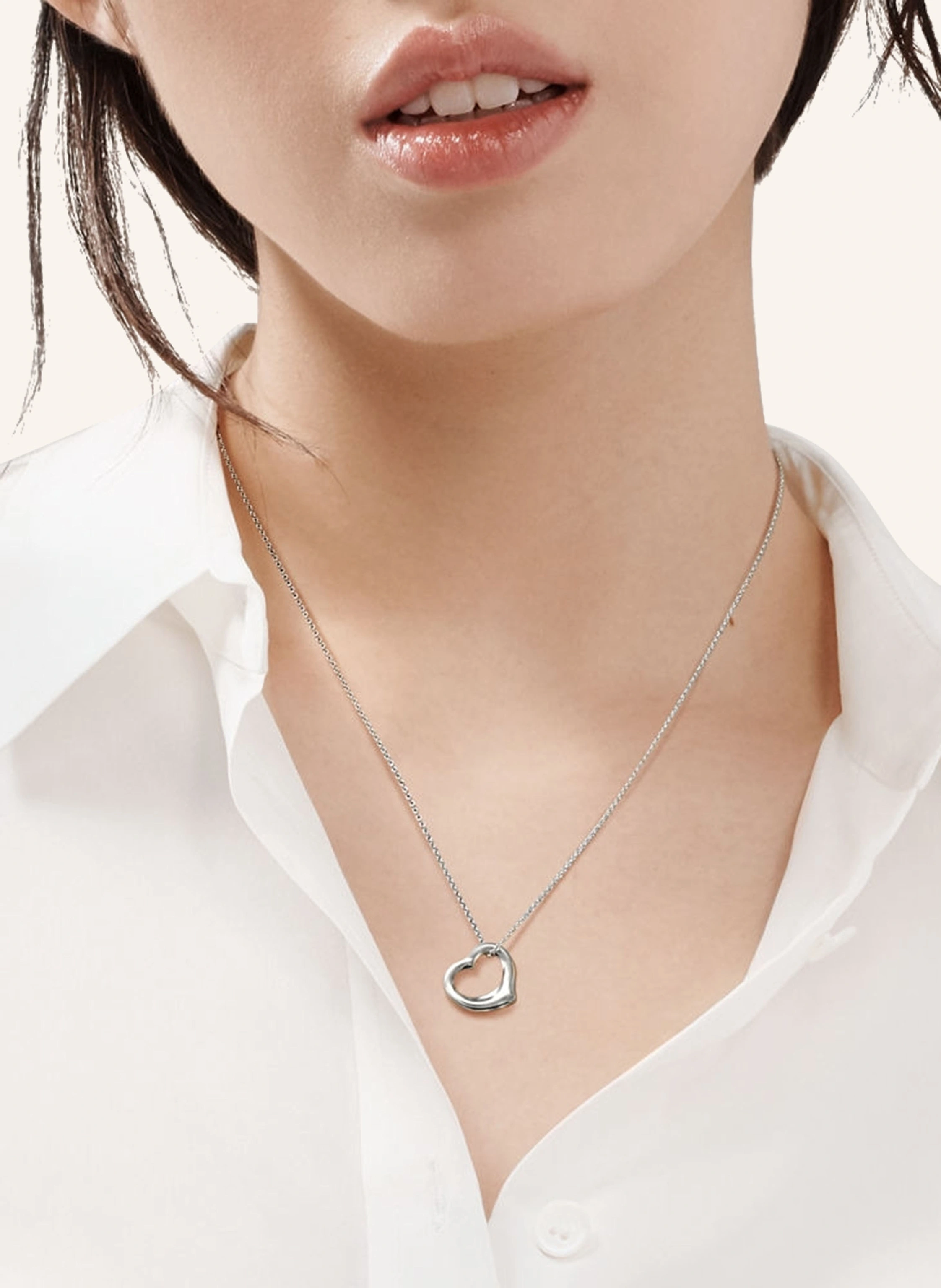 TIFFANY & Co. Halskette ELSA PERETTI® OPEN HEART