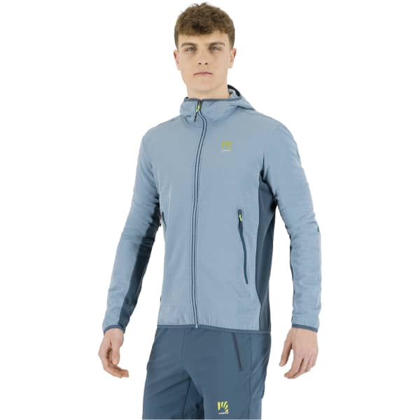 Veste polaire ski rando KARPOS KARPOS MARMOLADA HOODIE FLEECE SMOKE STARGAZER