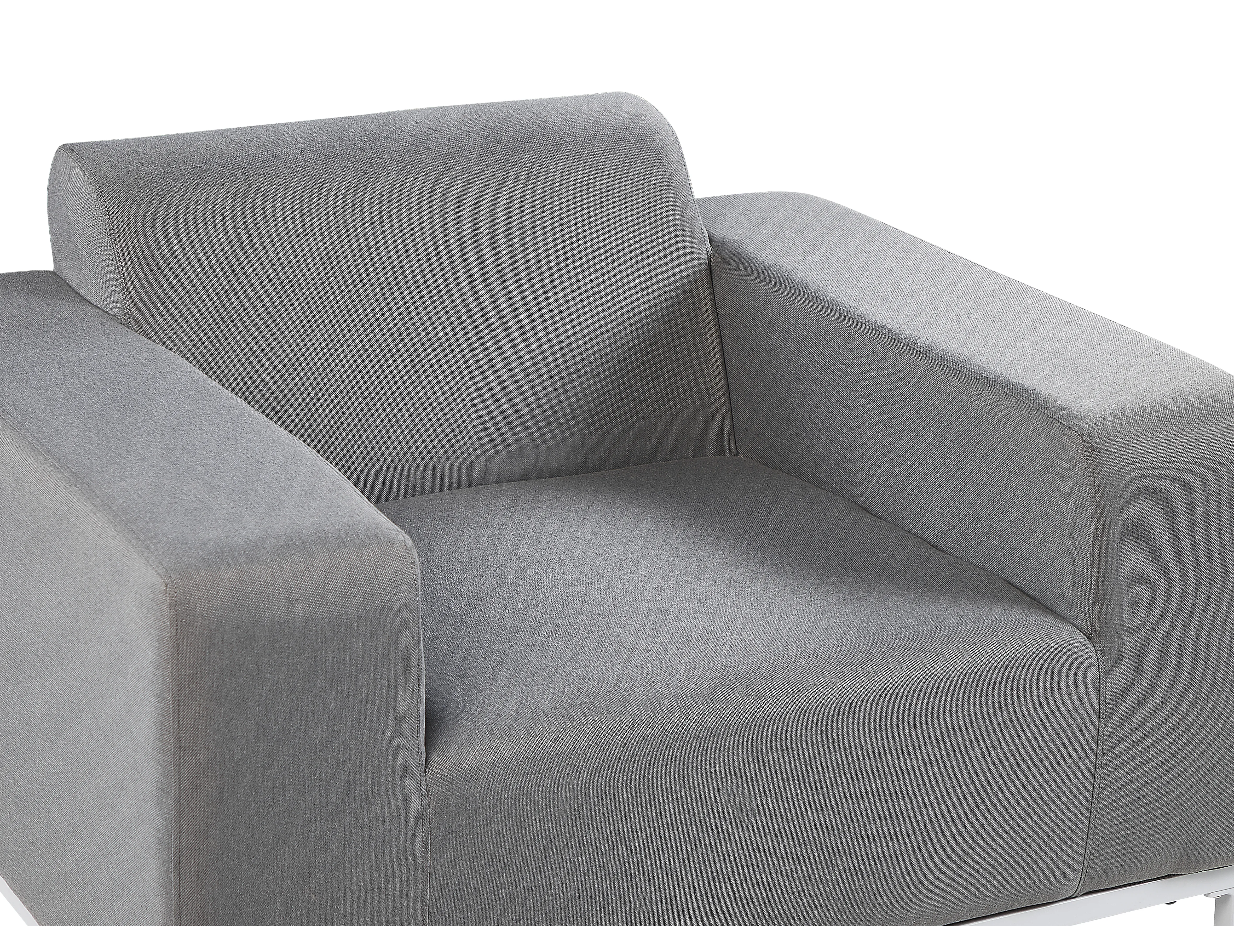 Loungeset met tafel 5-zits ROVIGO Grijs