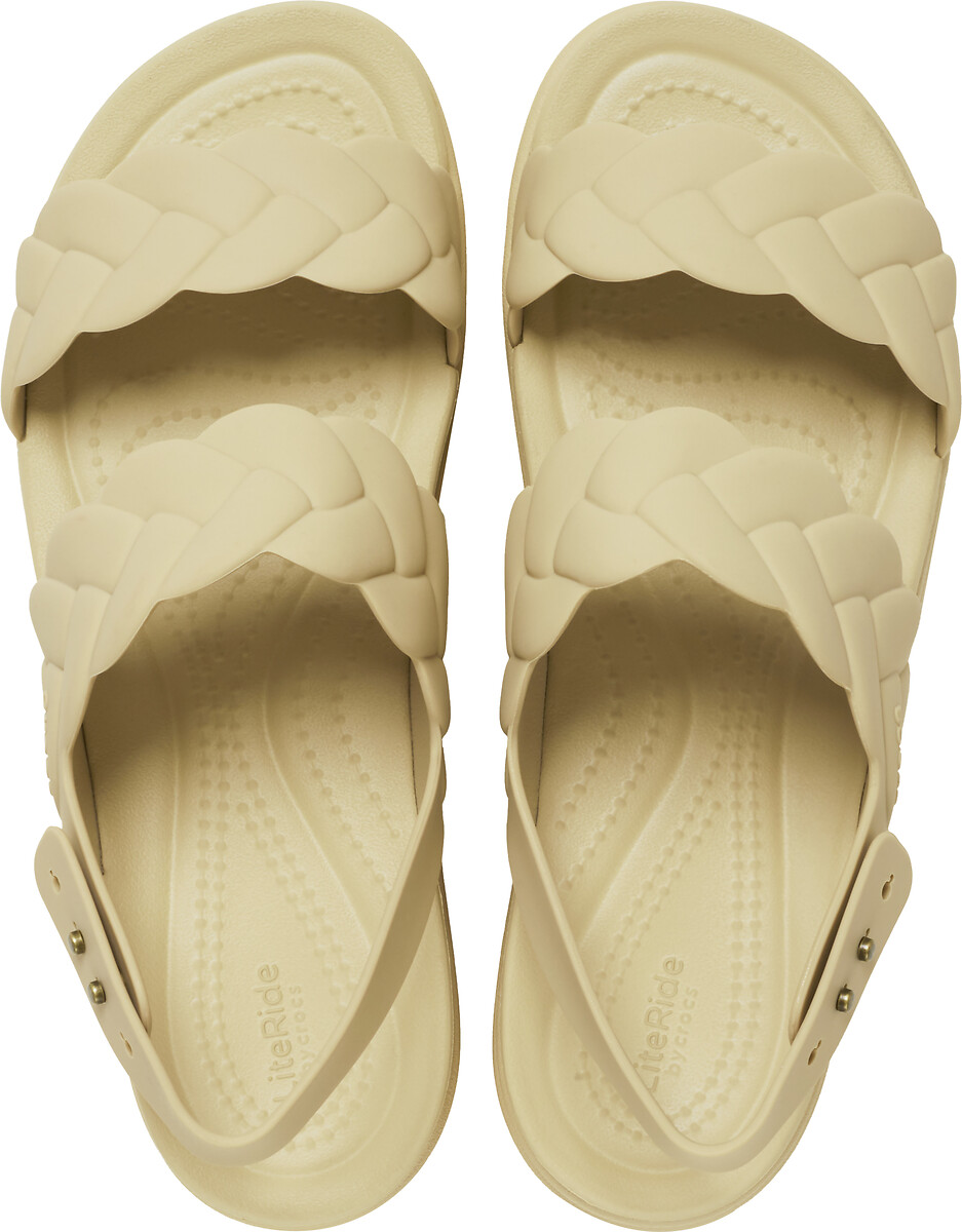 CROCS<br>Sandálias com parte superior em tecido Brooklyn
