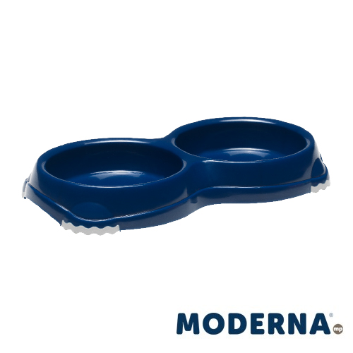 MP SMARTY DOUBLE CAT FEEDER (MARINE 2 x 200 ml ( 26 x 14 x 3,5 ))