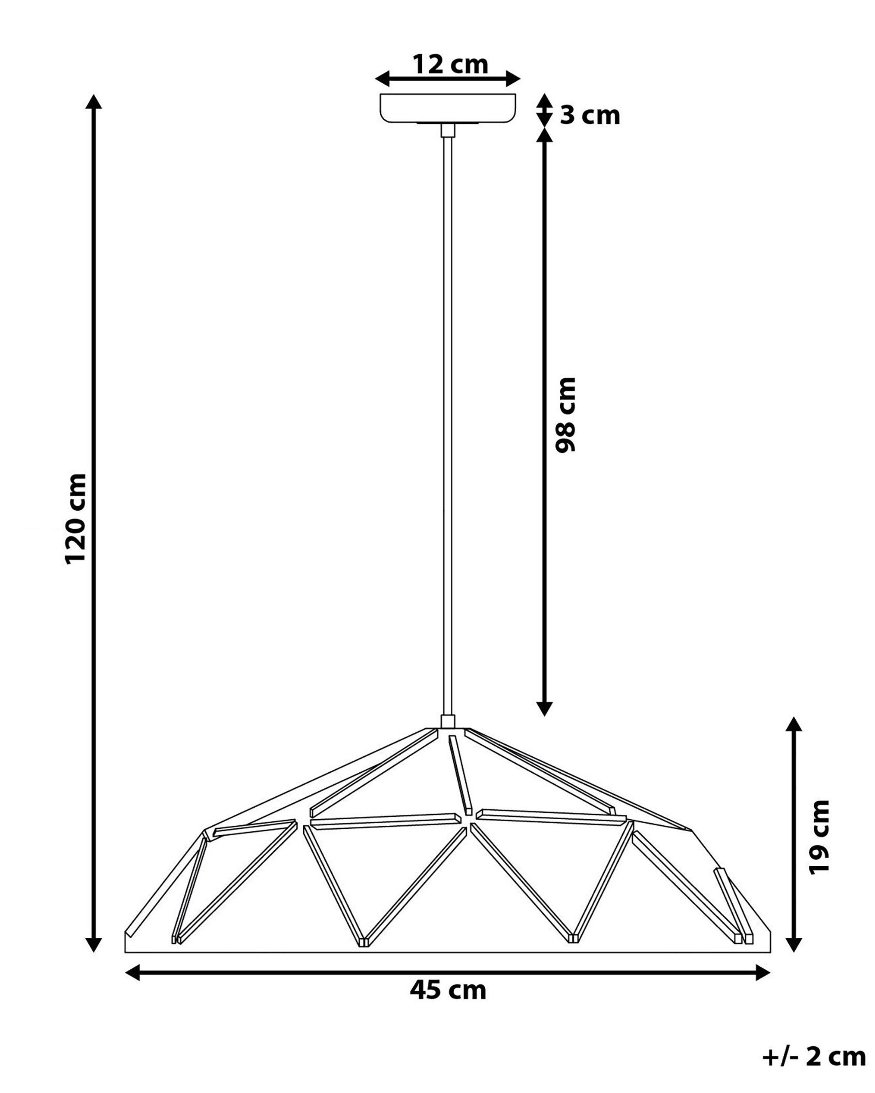 Hanglamp SENIA Metaal Turquoise
