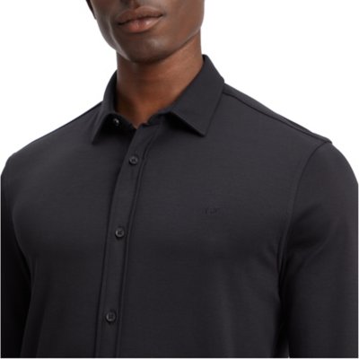 Chemise à manches longues homme Smooth Cotton Pocket Slim CALVIN KLEIN