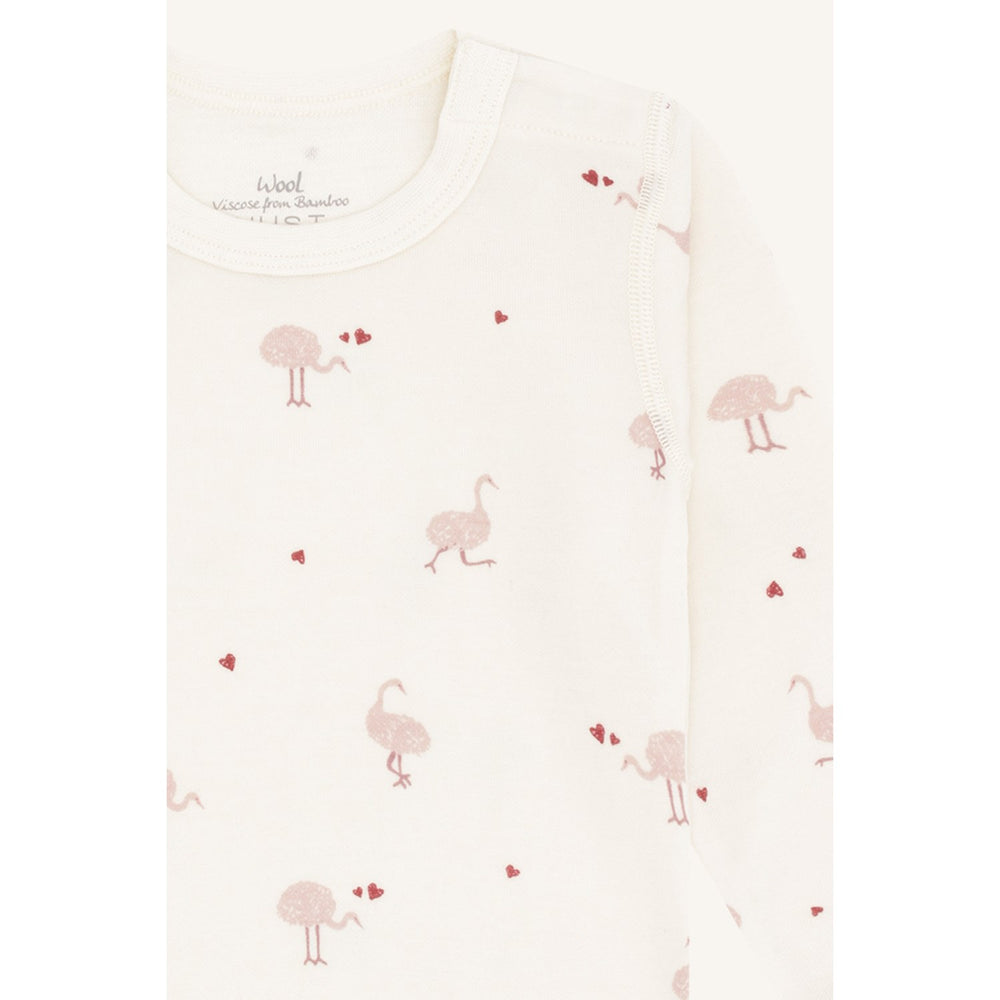 Køb Hust & Claire Off White Baloo Ostrich