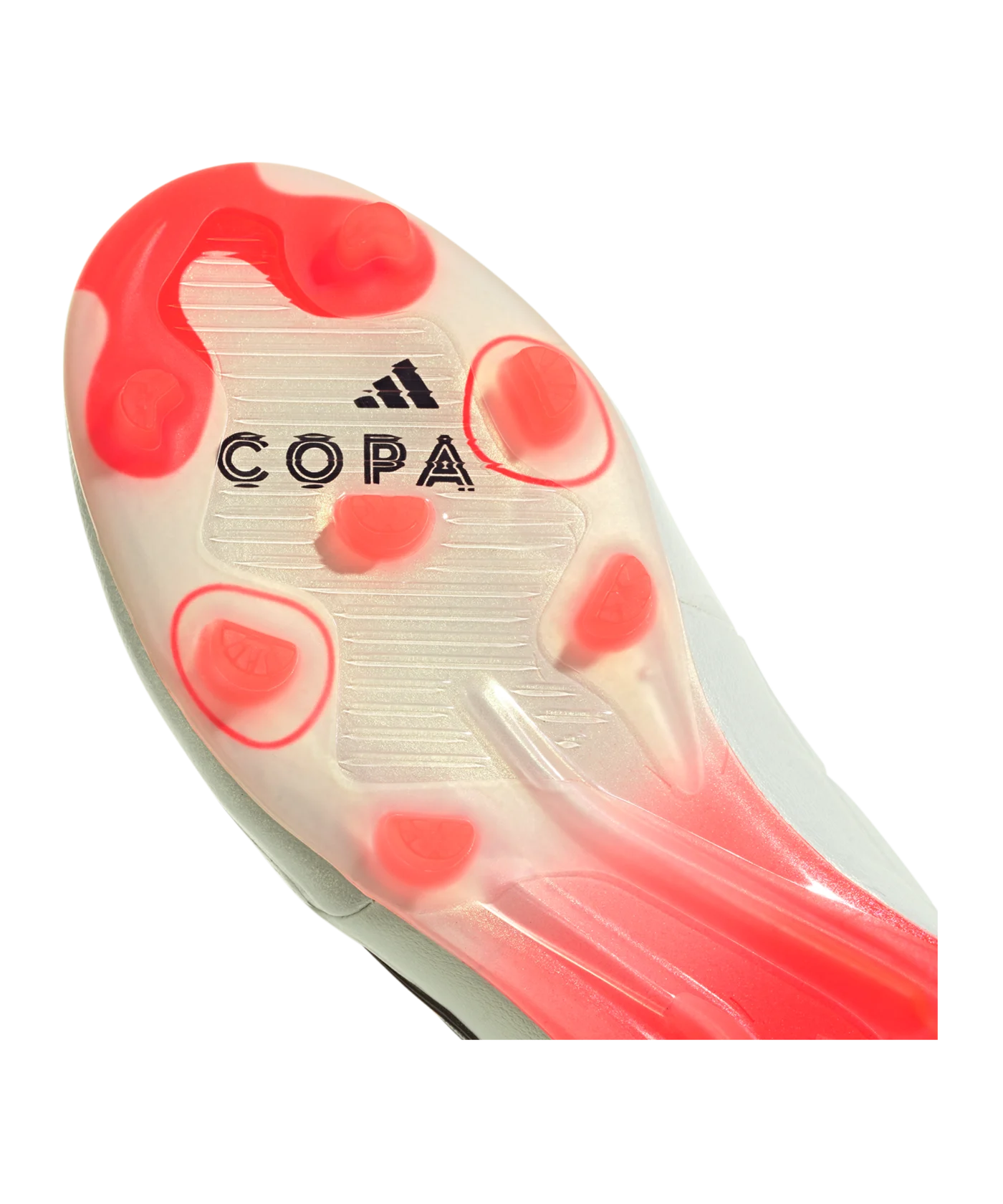 adidas COPA Pure 2 Elite FG Solar Energy Kids Weiss Schwarz Rot