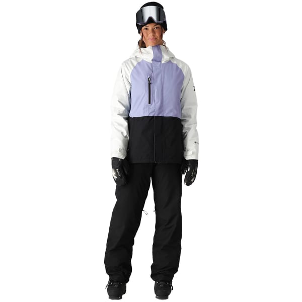 Veste snowboard 686 WMNS GORE-TEX WILLOW INSL JKT PURPLE IMPRESSION COLORBLOCK