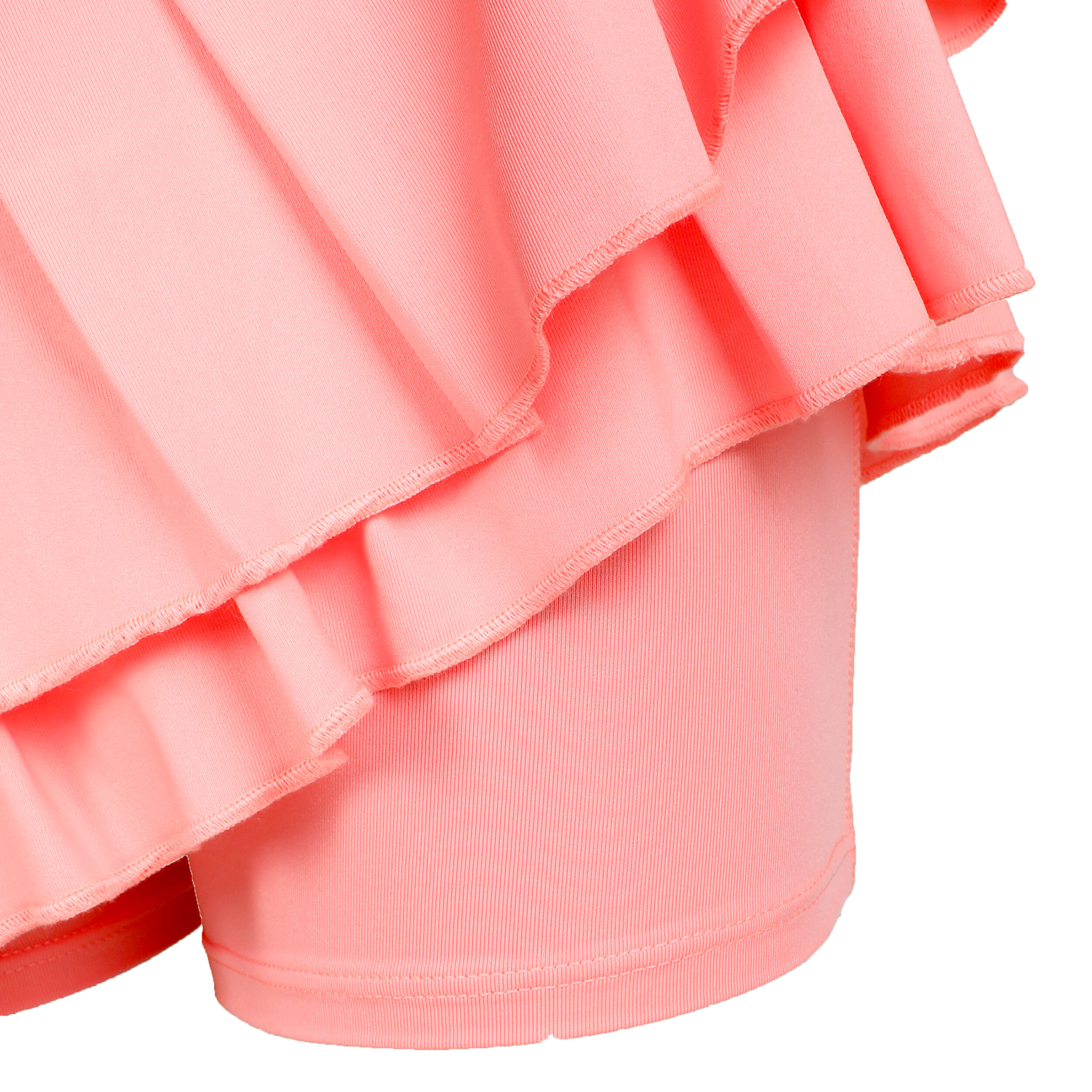 Lucky in Love Pleat Tier With Piping Jupe Femmes - Abricot, Noir