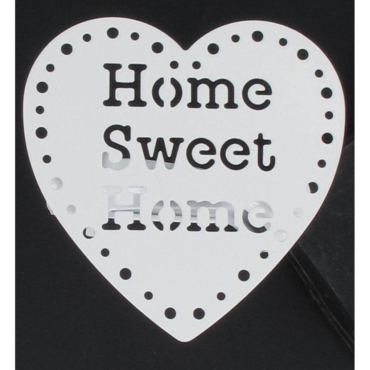 PINCE METAL GM HOME SWEET HOME X2 BLANC LAQUE