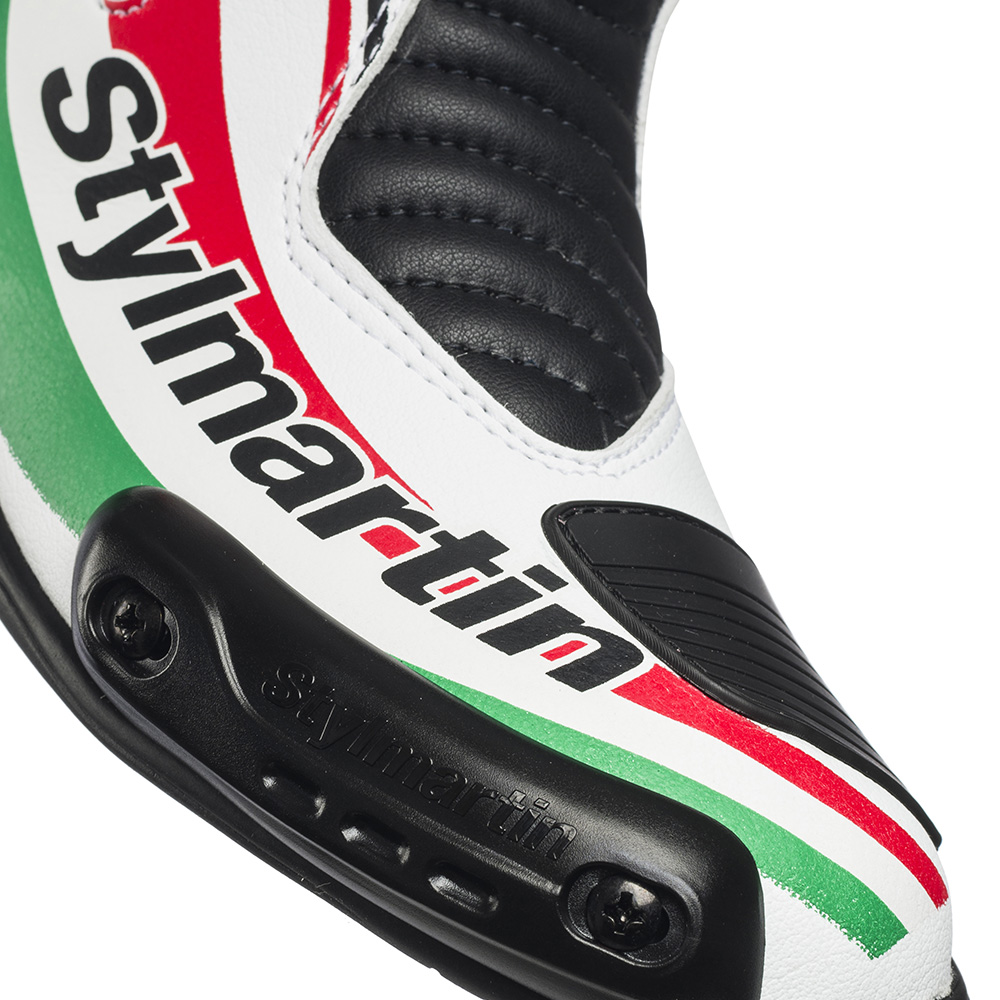 Stylmartin - Bottes Dream RS Blanc / Noir / Rouge / Vert