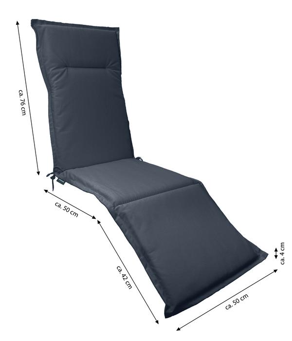Dehner Relaxauflage Veneto, ca. B50/H4/T168 cm