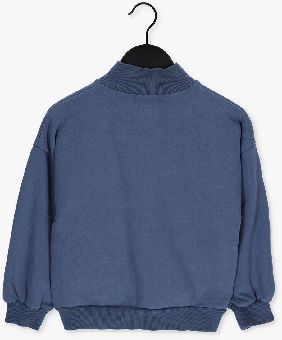 WANDER & WONDER blauwe wander & wonder vest zip up tracksuit