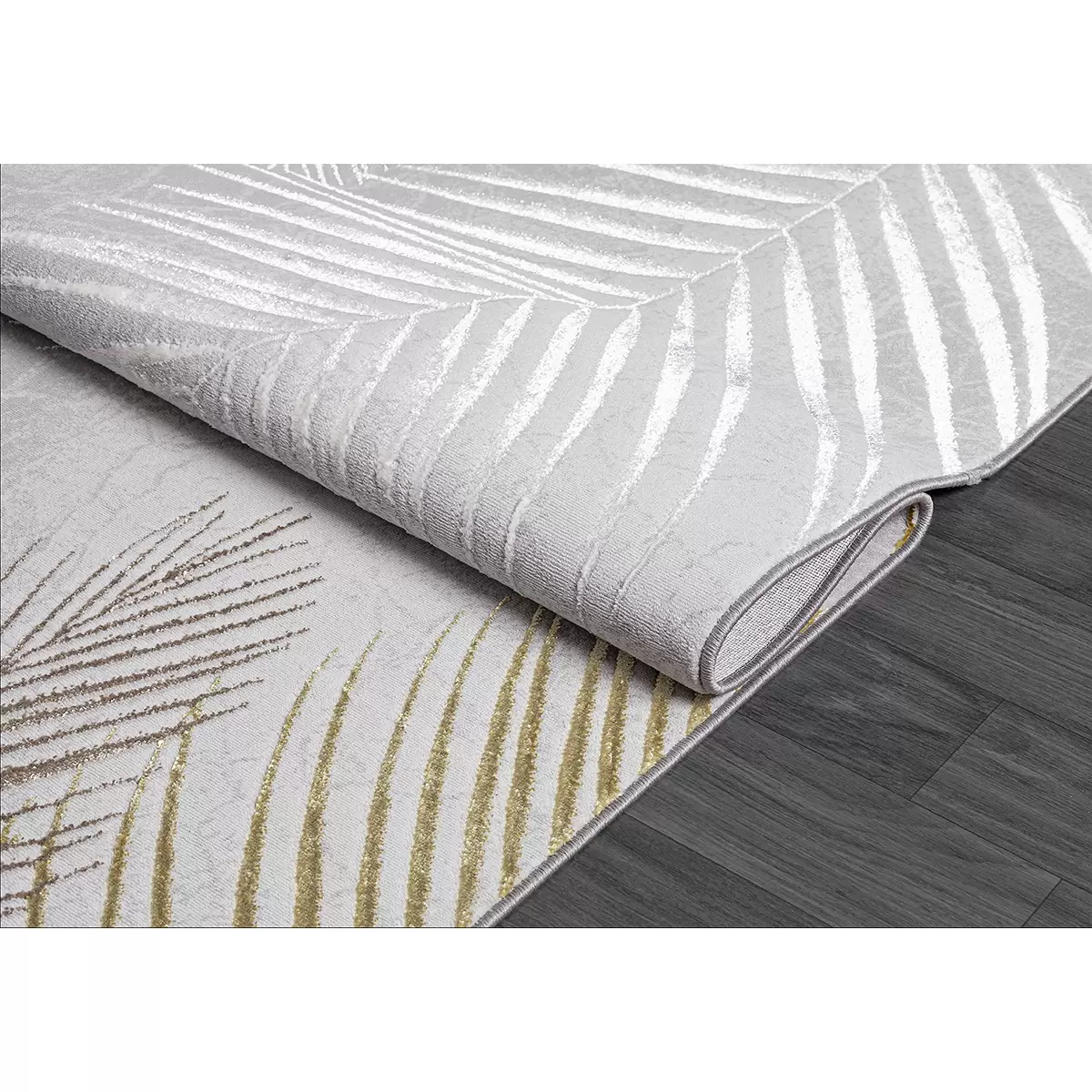 Teppich Creation bronze,silber,gold,grau