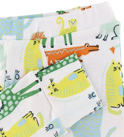 Stella McCartney Kids Leggings - Weiß m. Tier