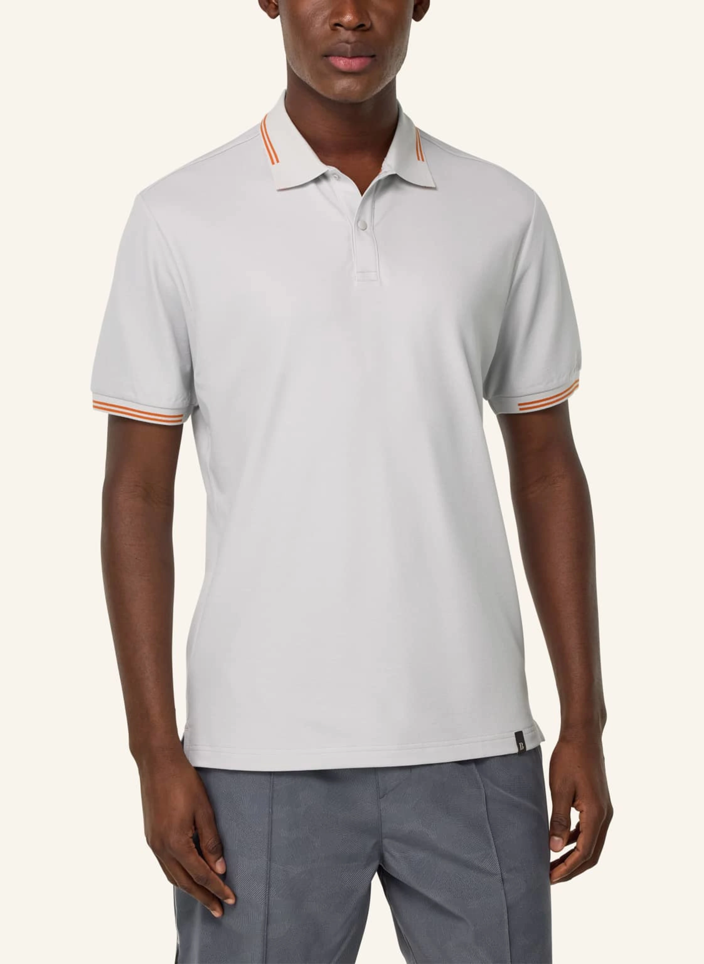 BOGGI MILANO Piqué-Poloshirt