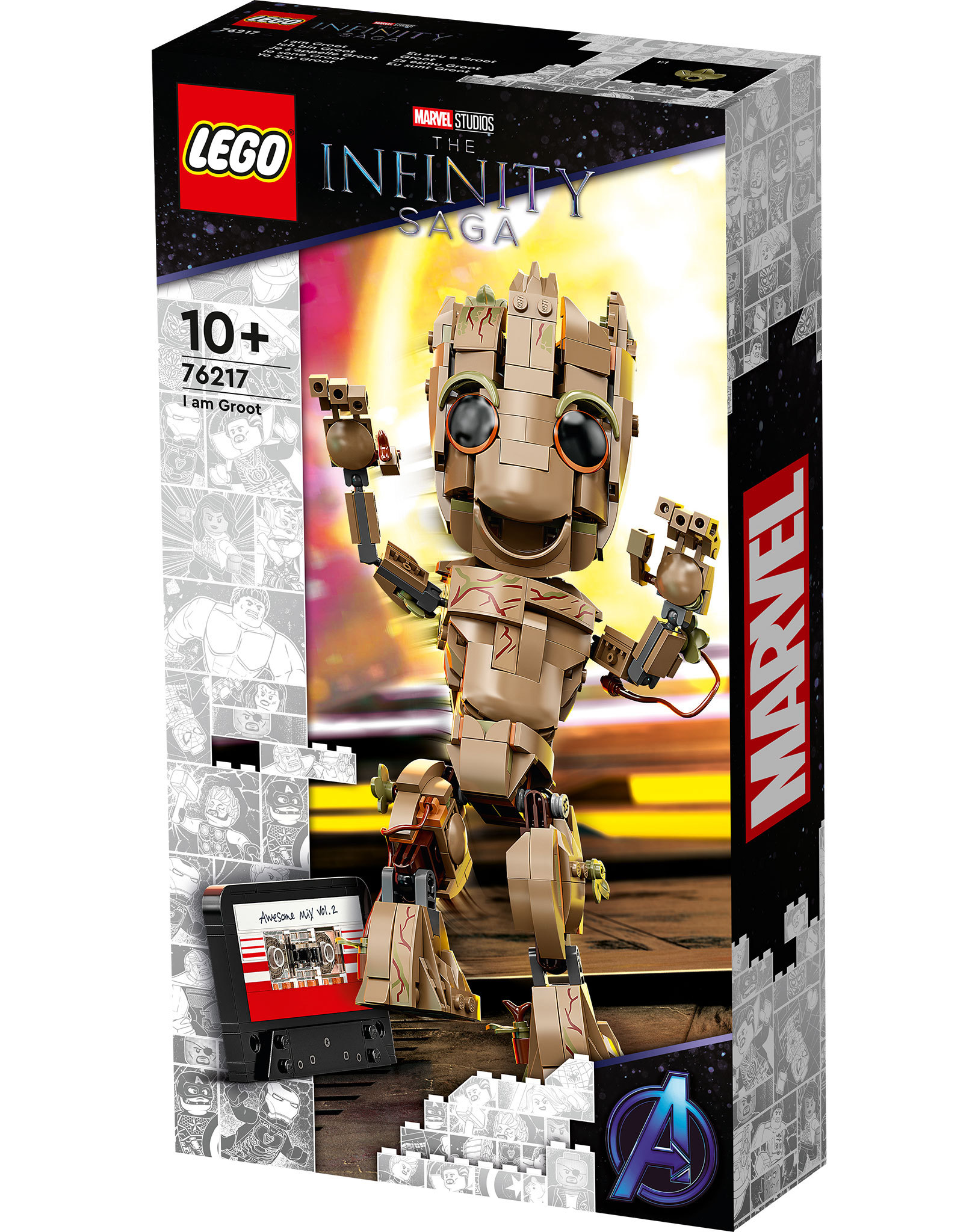 LEGO® MARVEL SUPER HEROES 76217 Ich bin Groot