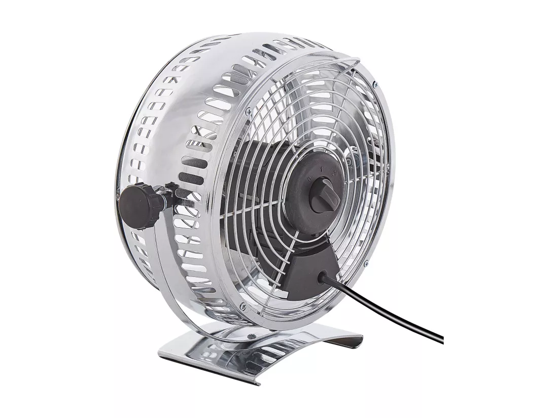 Ventilateur de table RIBBLE Argenté