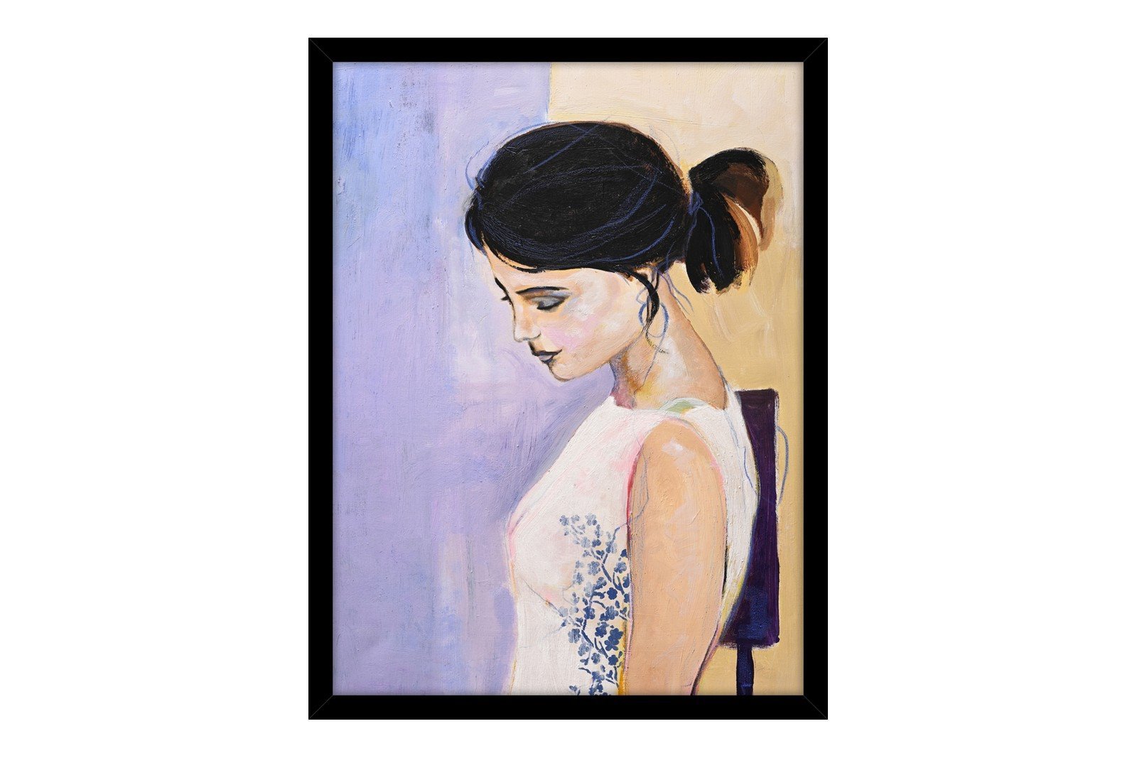 Still Quiet 30x40 cm Black Frame