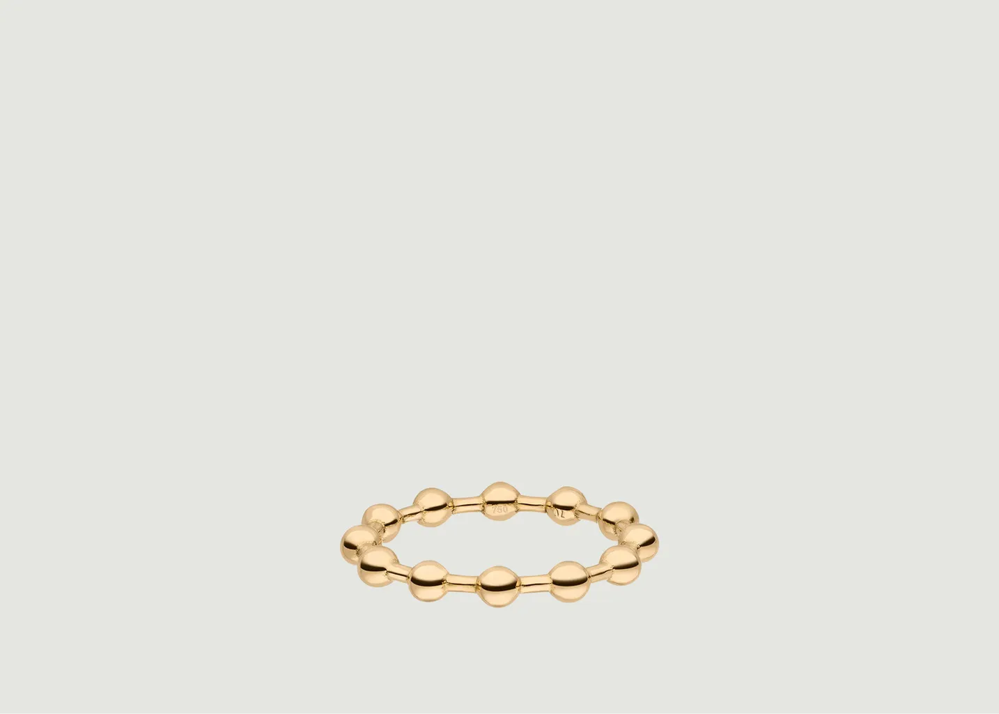 Bague perle sphère or Maren Jewellery