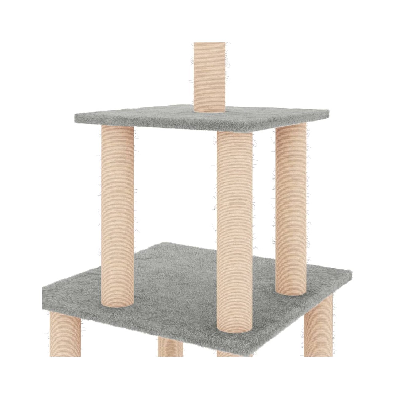 VidaXL Kratzbaum grau