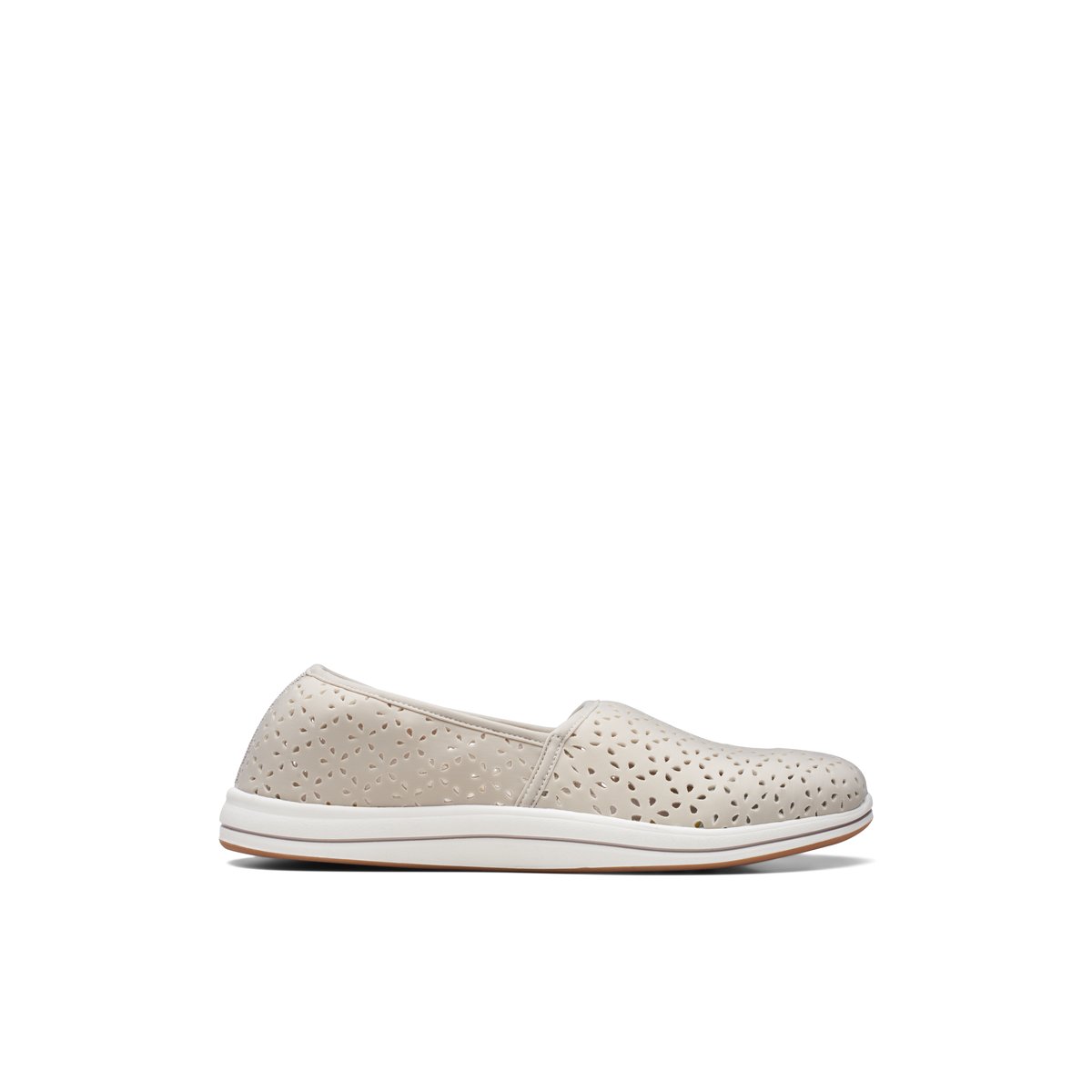 CLARKS-Breeze_emily-Baskets athleisure - Talon plat - Autre Beige