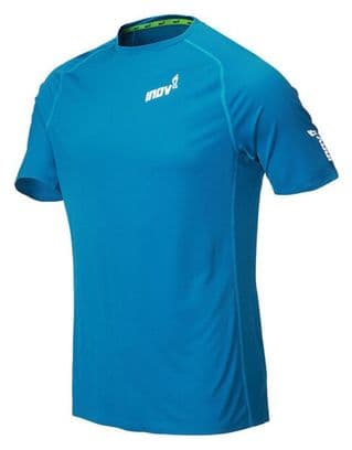 Maillot manches courtes Inov-8 Base Elite Bleu Homme