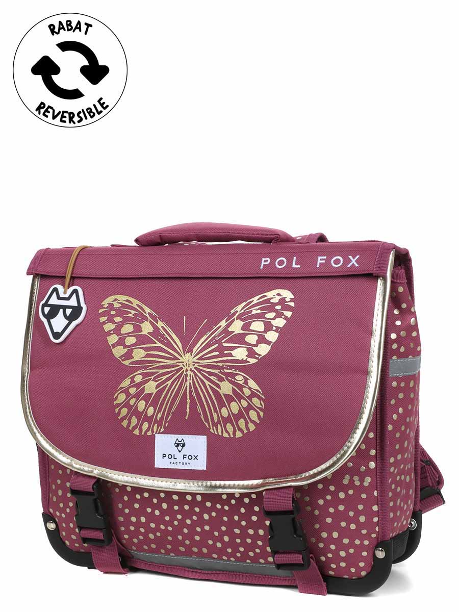Cartable RÀversible Pol Fox Butterfly 35 cm