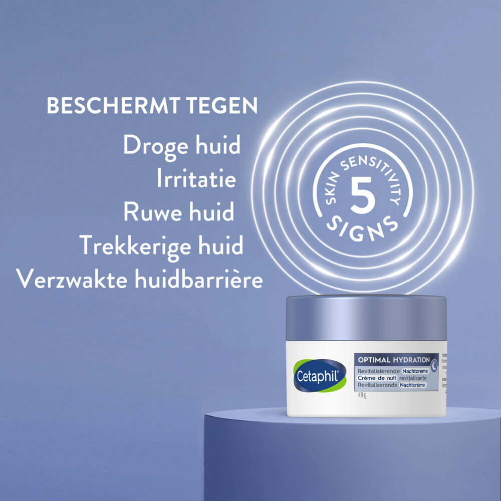 Cetaphil Optimal Hydration Herstellende Nachtcrème48 gr