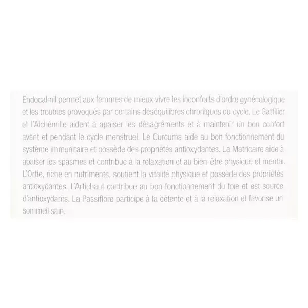 Inebios Endocalmil Bio 60 comprimidos