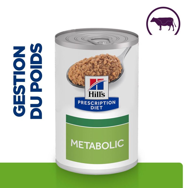 Hill's Prescription Diet Metabolic bœuf