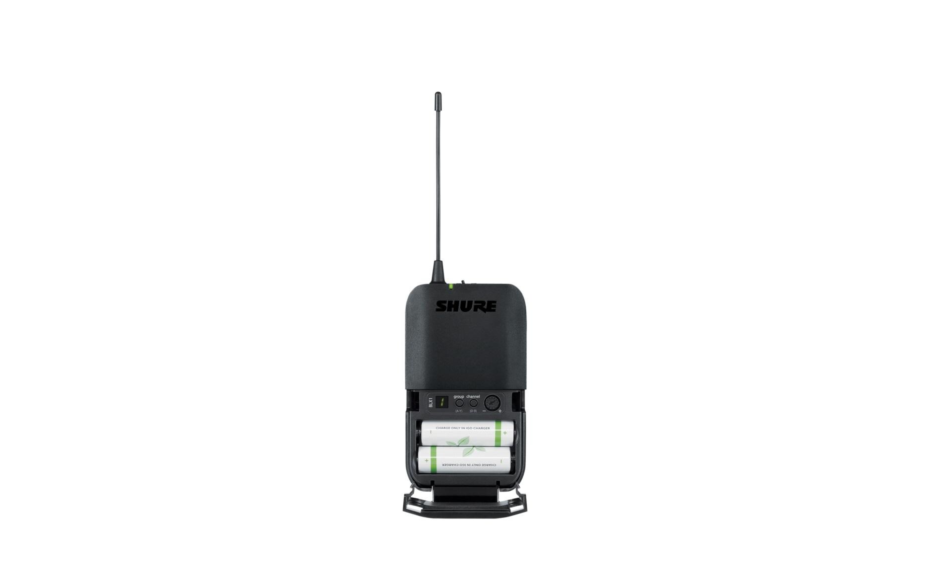 Funksystem BLX1288E/SM31-M17<br>Taschensender-System mit Mikrofon und Headset