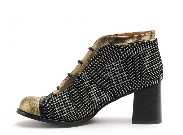 Nemonic boots bottine talons femme 2228 lego negro multicolore