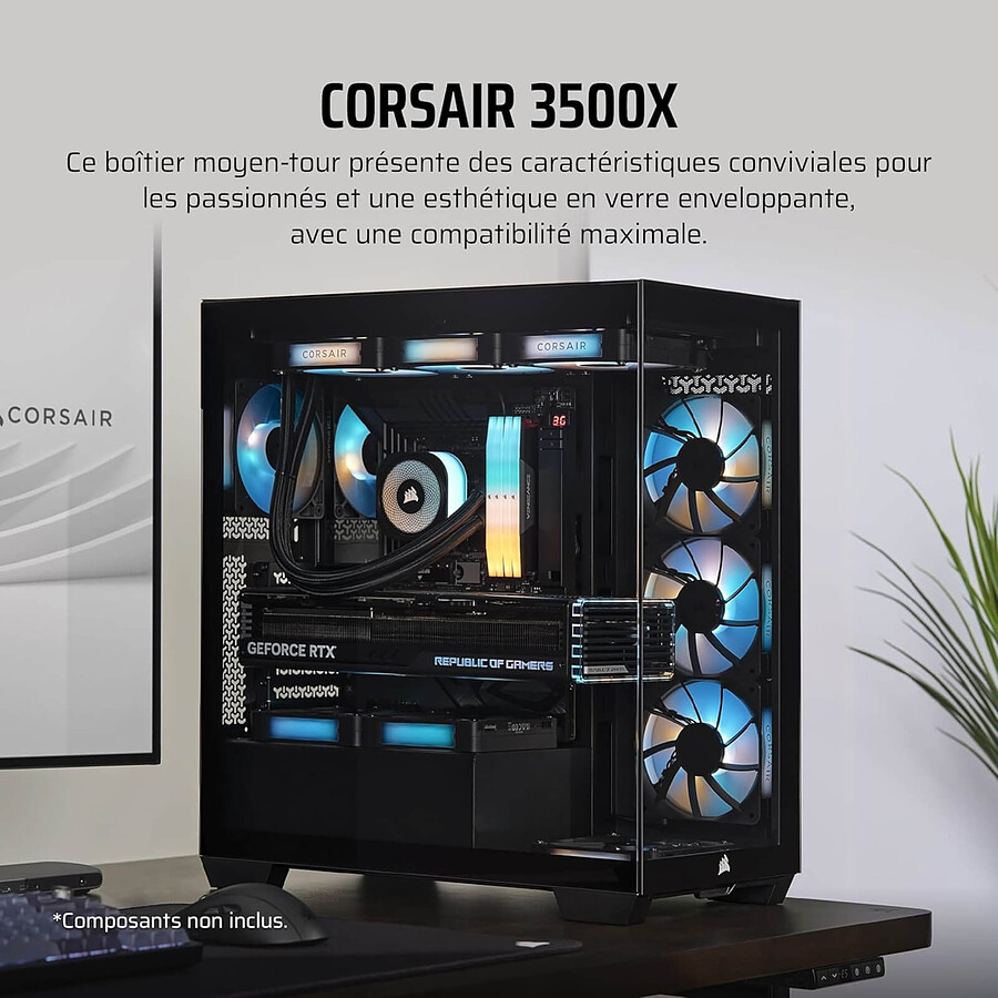 Corsair 3500X - Noir