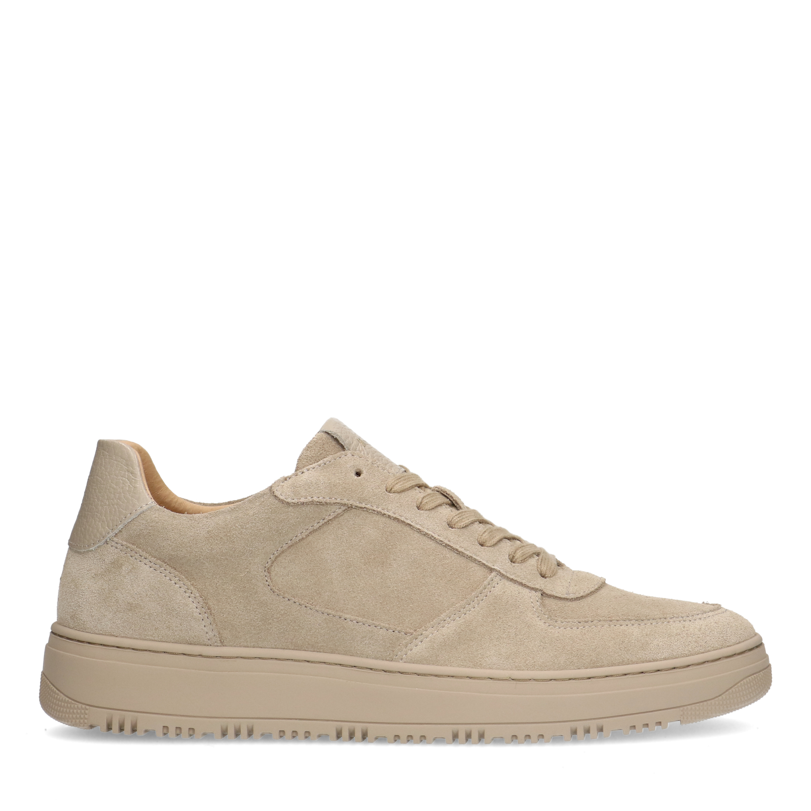 Beige suède sneakers