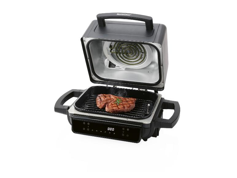 Heteluchtfriteuse met grill- en rookfunctie