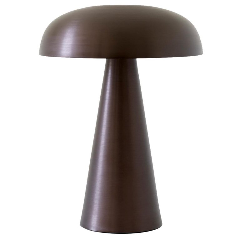 &tradition Como SC53 tafellamp LED oplaadbaar bronzed