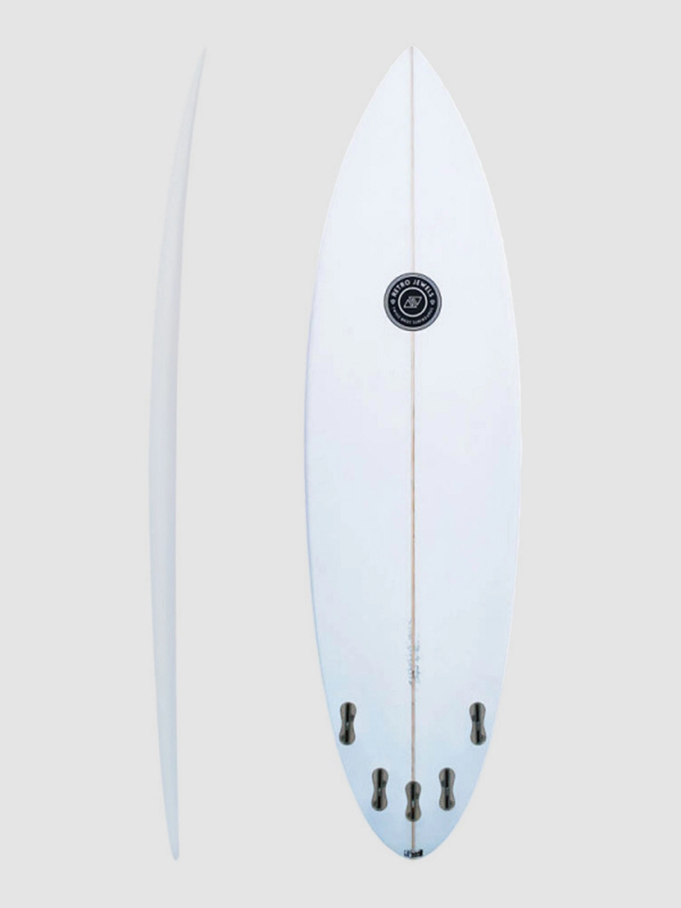 TwinsBros Big Uncle Future Surfboard white