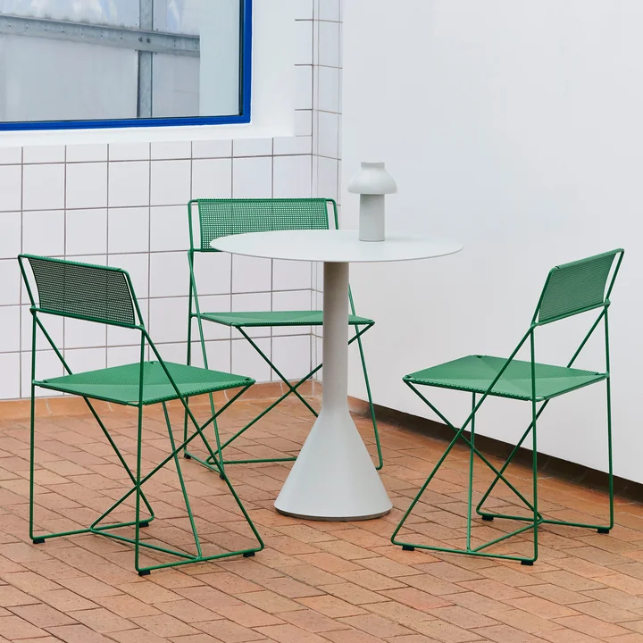 HAY - X-Line Stuhl, Outdoor, autumn green