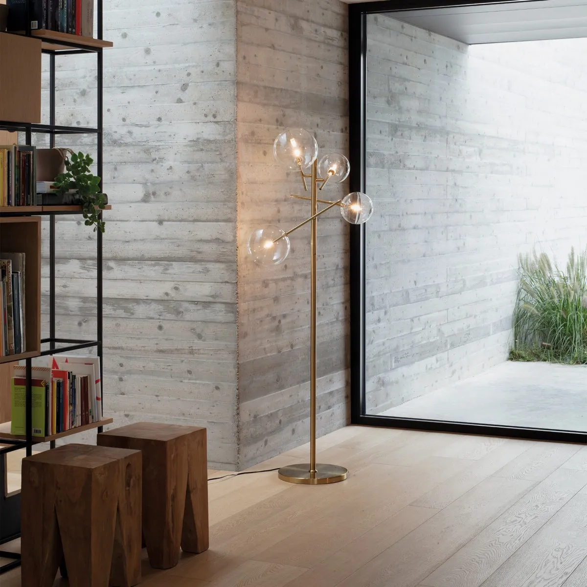 Ideal Lux eal Lux Lampadaire - 4 bras multiples