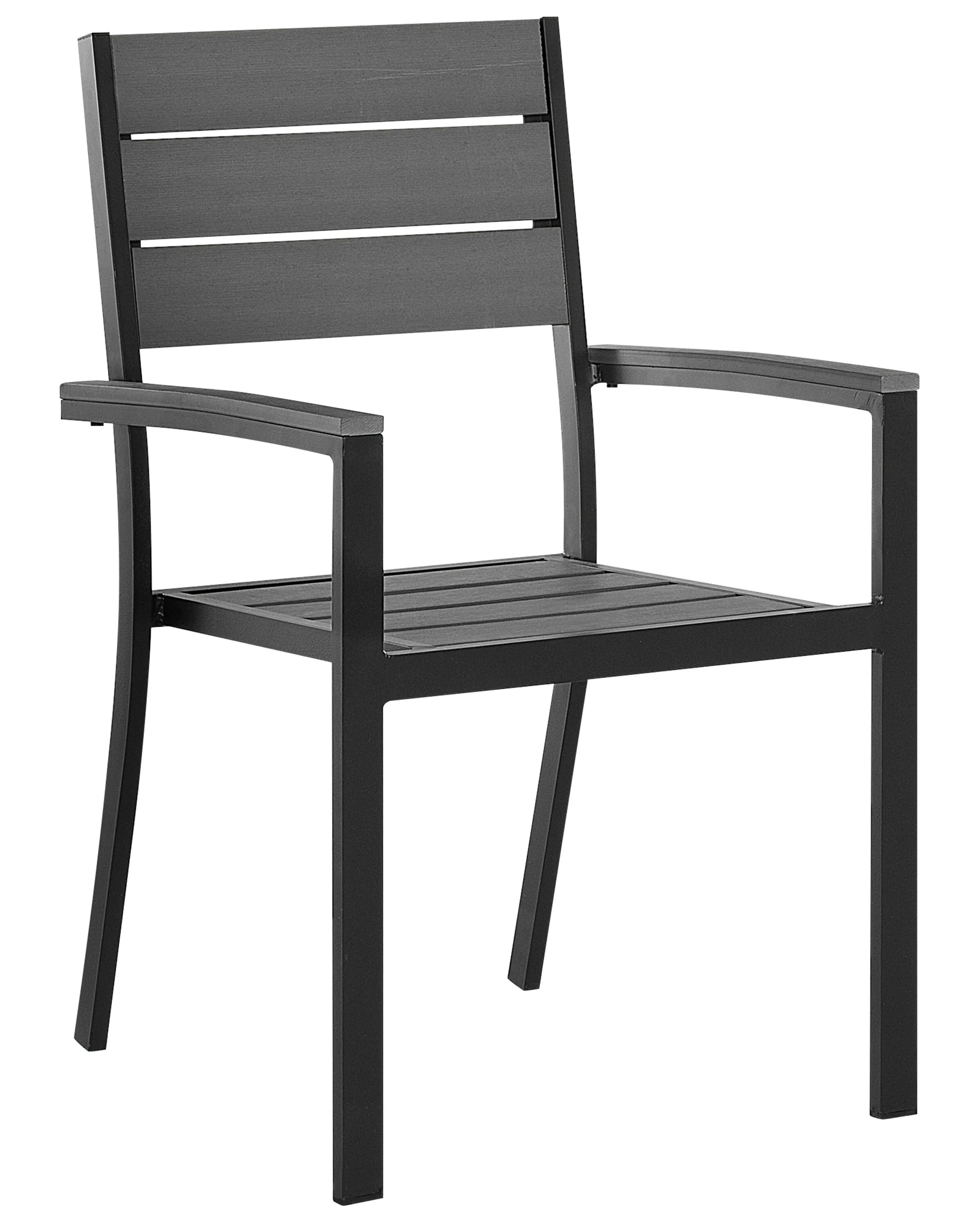 Set van 4 tuinstoelen PRATO Grijs