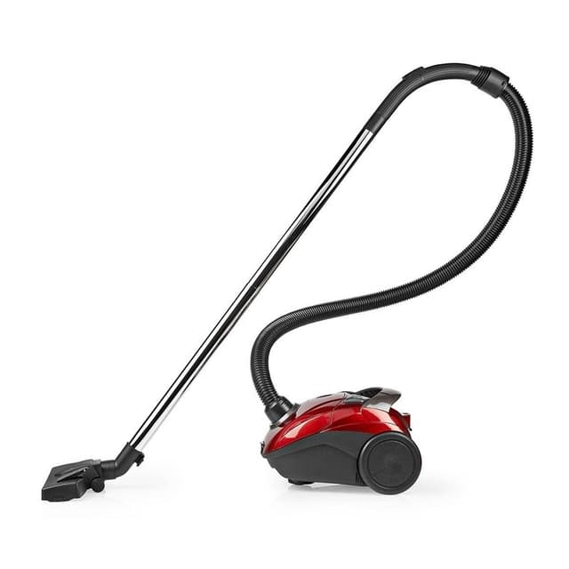 Nedis Støvsuger med pose | Med Pose | 700 W | Støvkapacitet: 1.5 l | Combi Børste | Aaktionsradius: 7 m | Hepa | Antracit / Rød