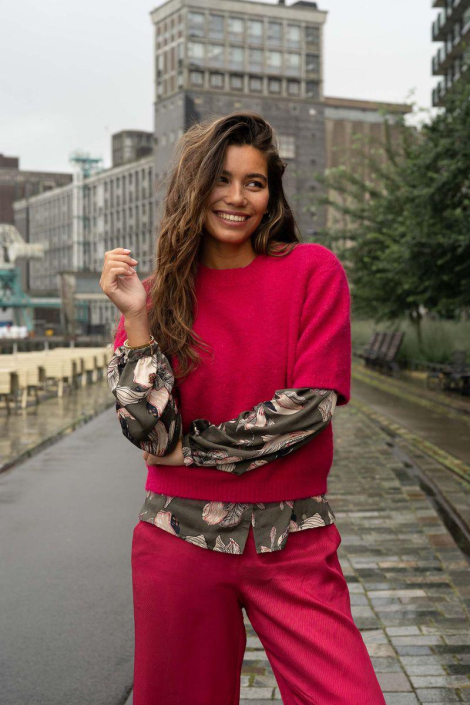 Zusss roze dames trui