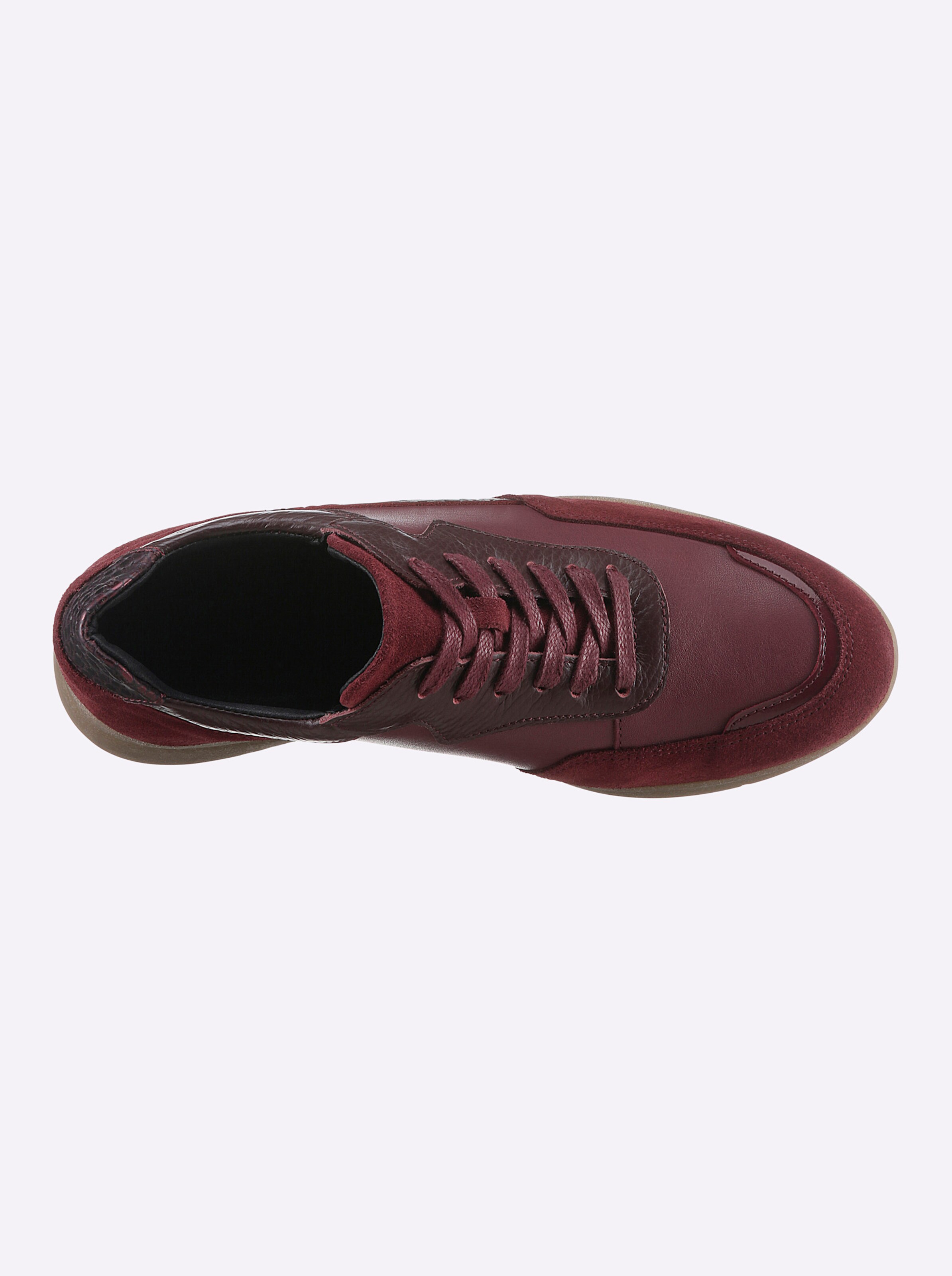 airsoft modern+ Sneaker in bordeaux