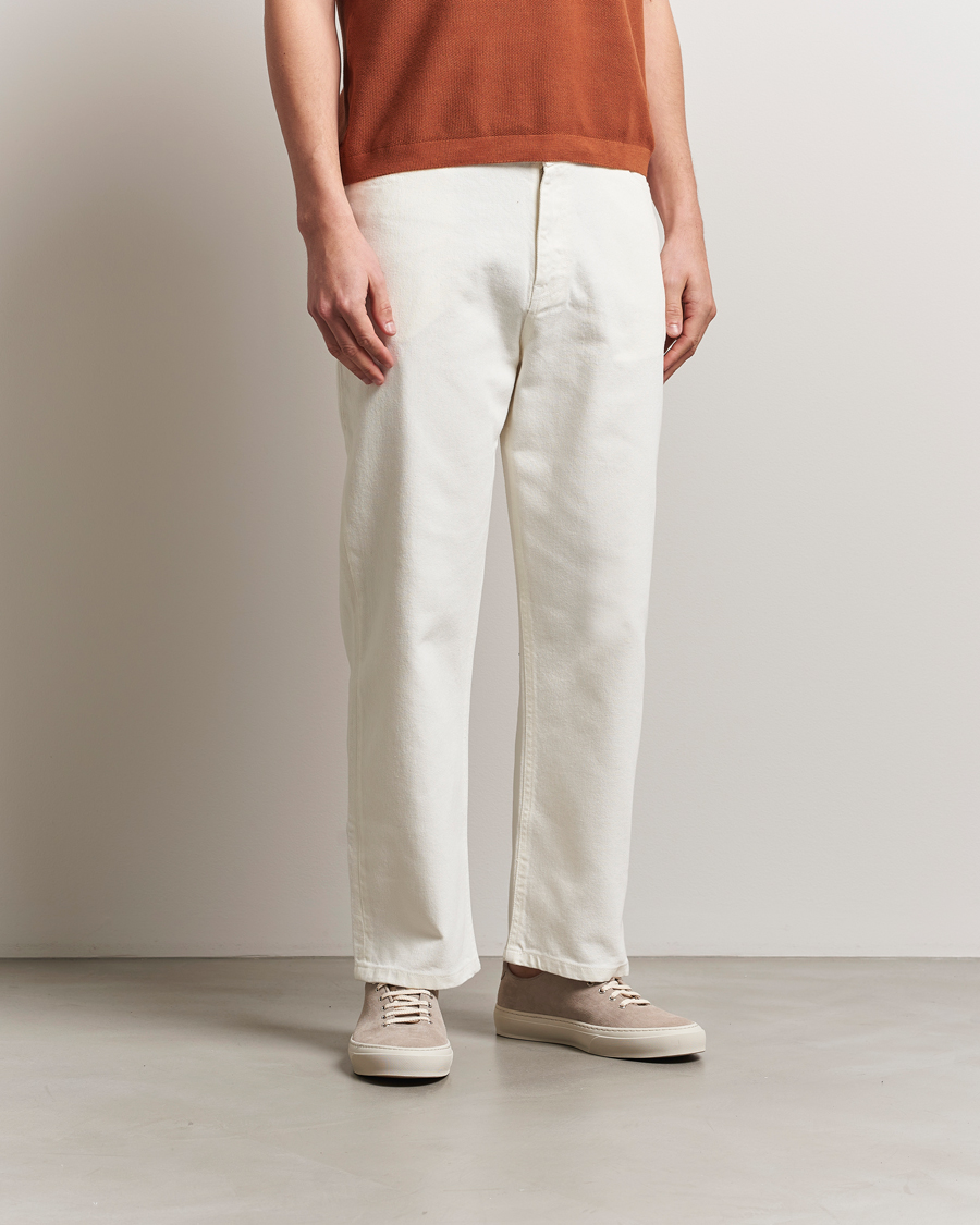 KnowledgeCotton Apparel Flint Five Pocket Twill Pants Eggret