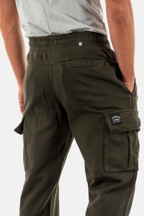 pantalons superdry relaxed cargo 3jz dark grey green