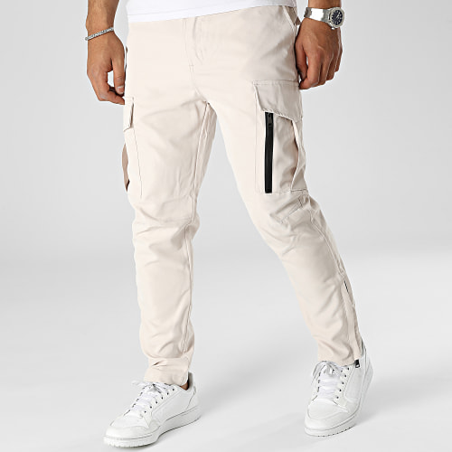Pantalon Cargo Beige