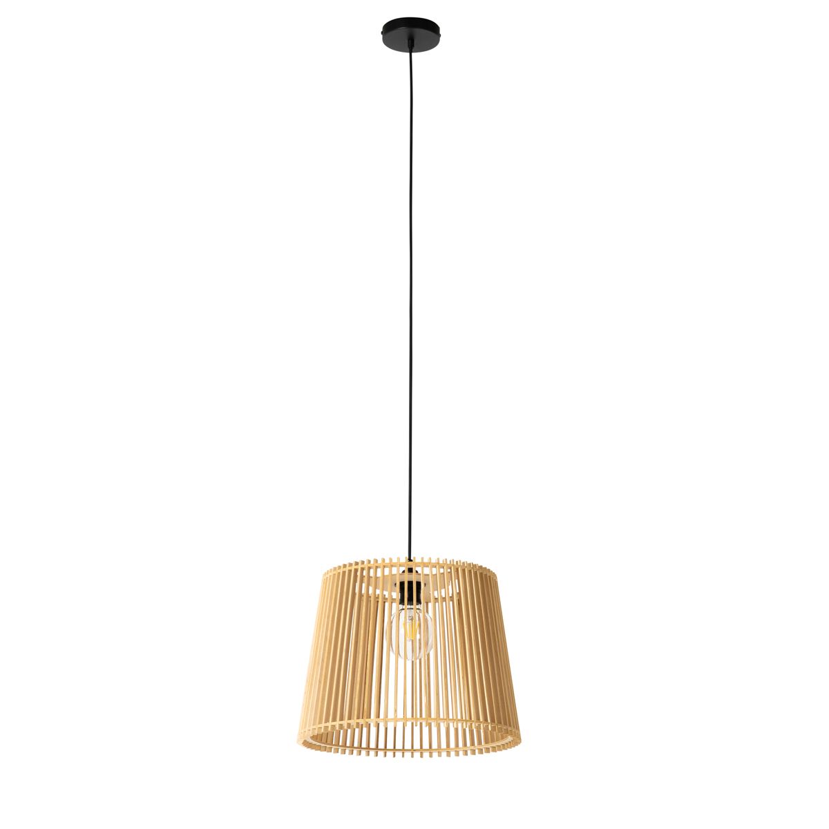 Landelijke buiten hanglamp hout IP44 - Jayla