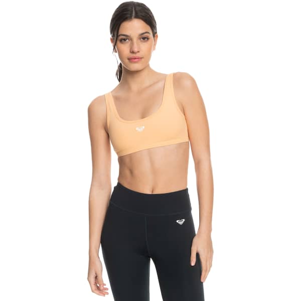 Brassière running ROXY HEART INTO IT MINI BRA W PEACH FUZZ